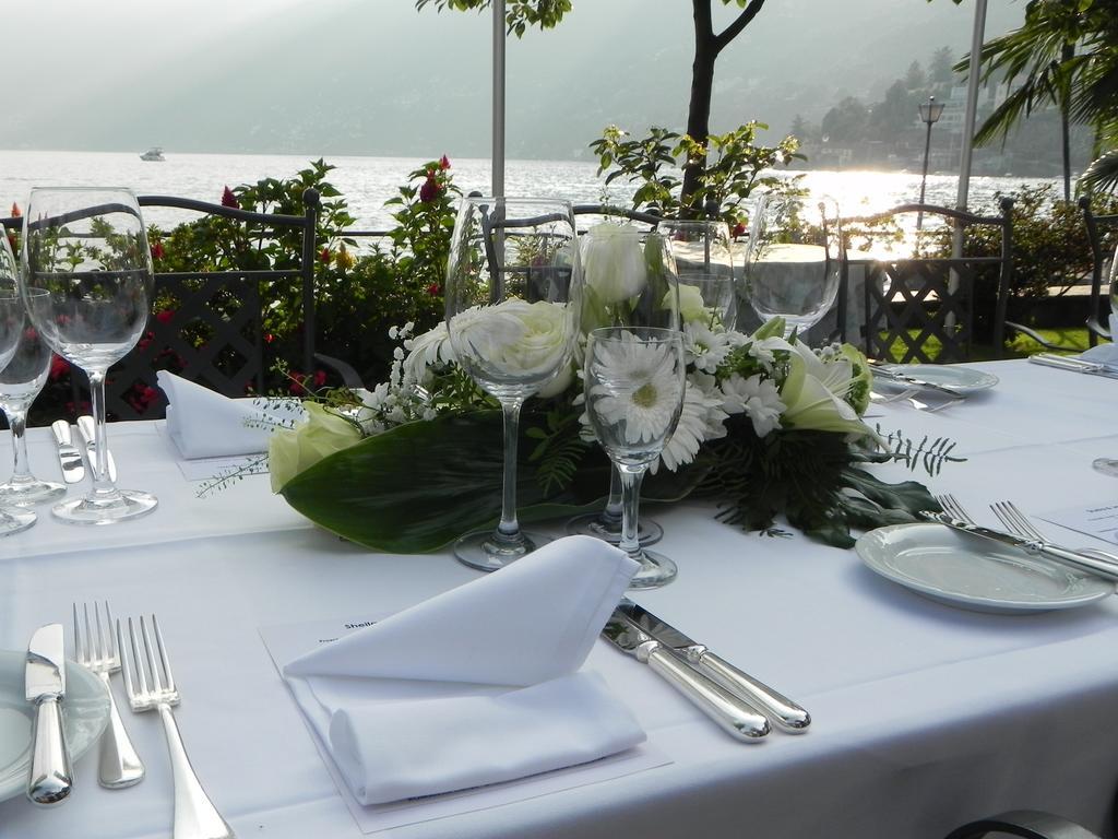 Romantik Hotel Castello Seeschloss Ascona Dış mekan fotoğraf