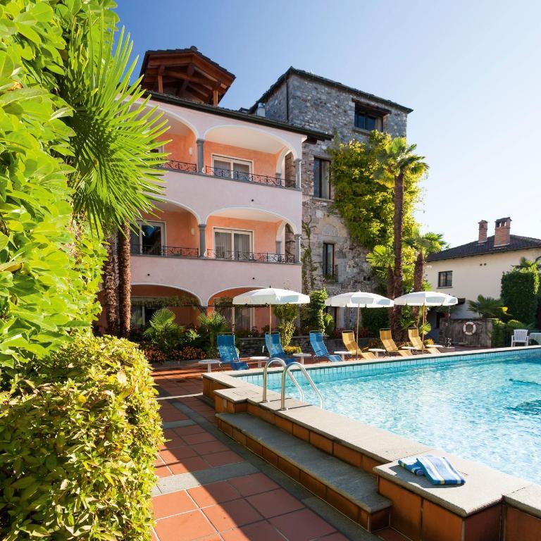 Romantik Hotel Castello Seeschloss Ascona Dış mekan fotoğraf