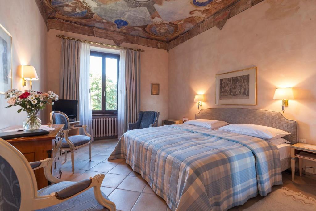 Romantik Hotel Castello Seeschloss Ascona Oda fotoğraf
