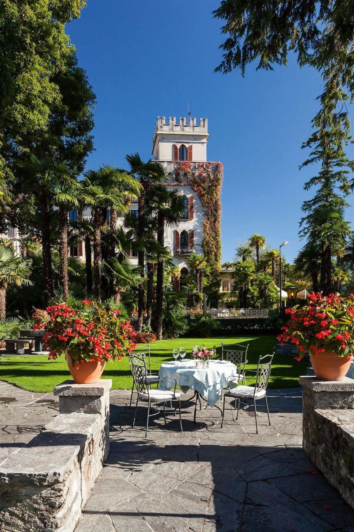 Romantik Hotel Castello Seeschloss Ascona Dış mekan fotoğraf