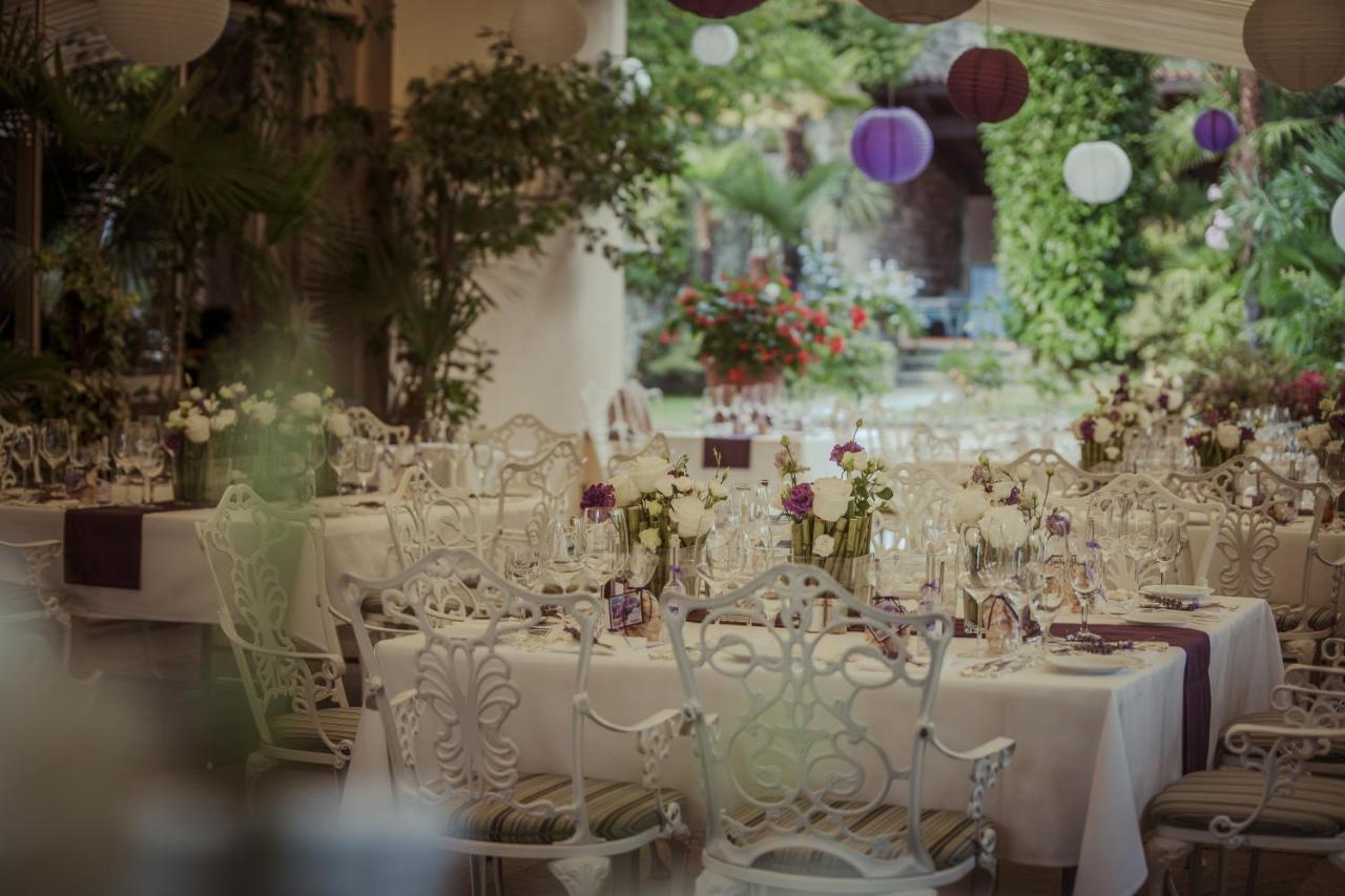Romantik Hotel Castello Seeschloss Ascona Dış mekan fotoğraf